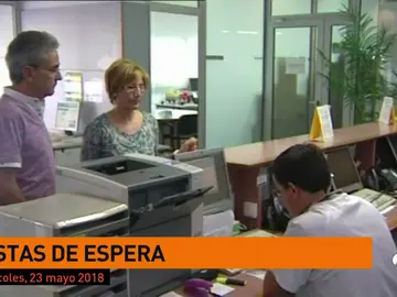 Se reduce la lista de pacientes que necesitan operarse pero aumenta el tiempo de espera Se reduce la lista de pacientes que necesitan operarse pero aumenta el tiempo de espera