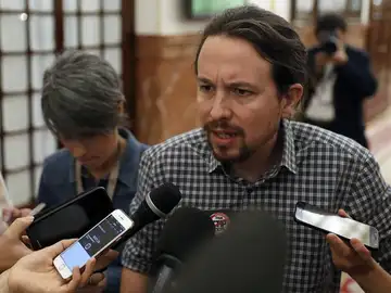 El líder de Podemos, Pablo Iglesias El líder de Podemos, Pablo Iglesias