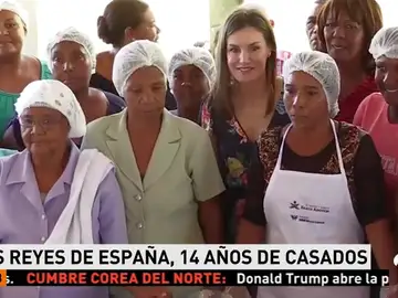 La Reina Letizia inaugura la sede de la cooperación española en Haití La Reina Letizia inaugura la sede de la cooperación española en Haití