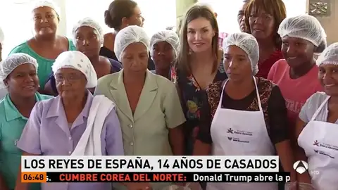 La Reina Letizia inaugura la sede de la cooperación española en Haití La Reina Letizia inaugura la sede de la cooperación española en Haití