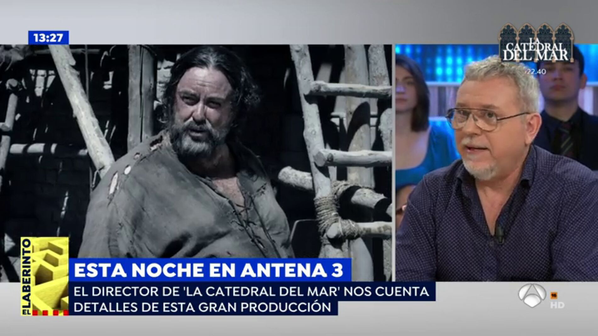 Jordi Frades, director de 'La Catedral del Mar': "Luchamos mucho por hacer algo fiel a la novela"