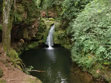Paraje natural de los Baños de Popea donde encontraron el cuerpo Paraje natural de los Baños de Popea donde encontraron el cuerpo