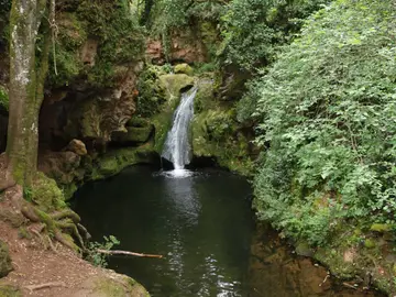 Paraje natural de los Baños de Popea donde encontraron el cuerpo Paraje natural de los Baños de Popea donde encontraron el cuerpo