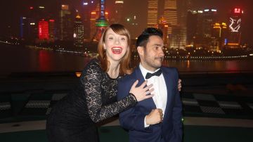 Bryce Dallas Howard y JA Bayona