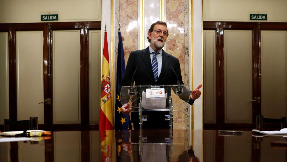 El presidente del Gobierno, Mariano Rajoy