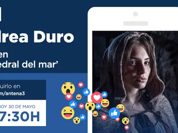 Envía tus preguntas para el Facebook Live de Antena 3 con Andrea Duro, esta tarde a las 17:30 horas Envía tus preguntas para el Facebook Live de Antena 3 con Andrea Duro, esta tarde a las 17:30 horas