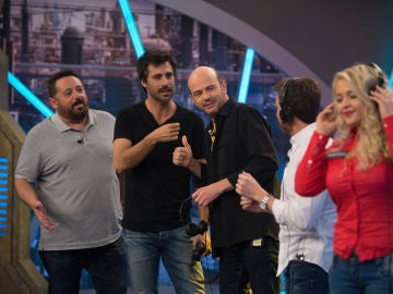 Hugo Silva y Pepón Nieto juegan en 'El Hormiguero 3.0' al 'teléfono escacharrado' en polaco