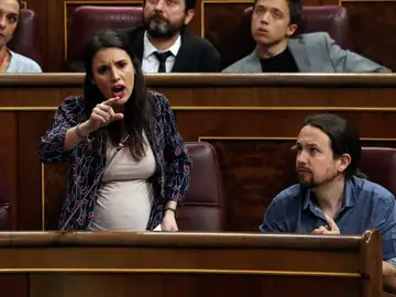 Irene Montero en el Congreso de los diputados Irene Montero en el Congreso de los diputados