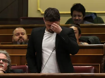 Gabriel Rufián en el Congreso Gabriel Rufián en el Congreso