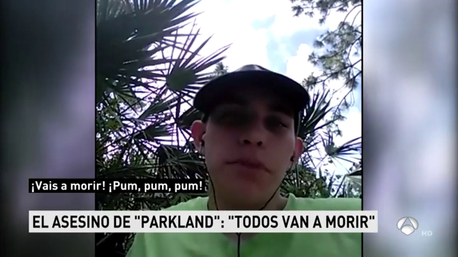 El escalofriante vídeo en el que Nikolas Cruz habla sobre cómo va a realizar la matanza en el colegio de Parkland: 