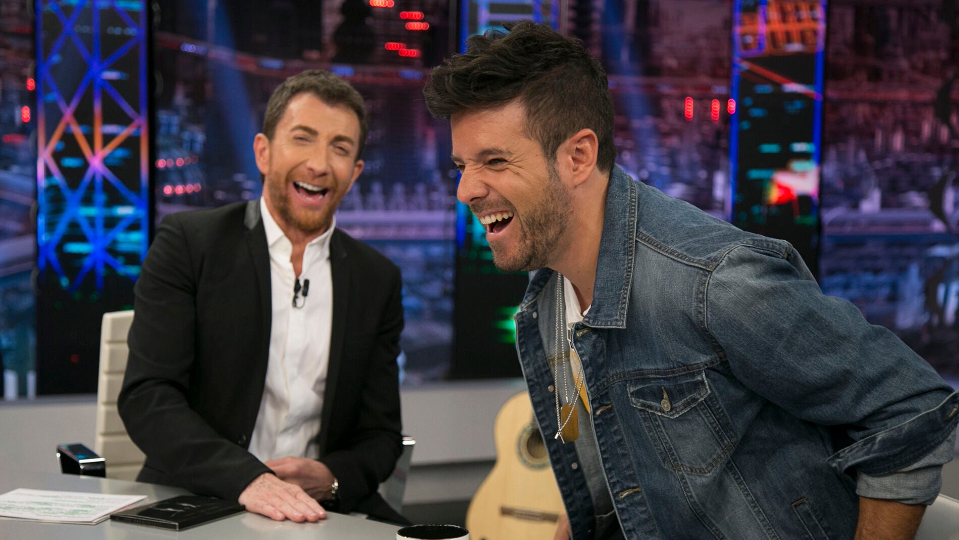 Pablo Motos se compromete en directo a grabar otro videoclip con Pablo L&oacute;pez en 'El Hormiguero 3.0'
