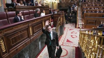 Mariano Rajoy se despide del Congreso