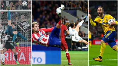 ¿Con cuál te quedas? Los 10 mejores goles de la Champions League 2017/2018