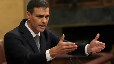 Pedro Sánchez en el Congreso Pedro Sánchez en el Congreso