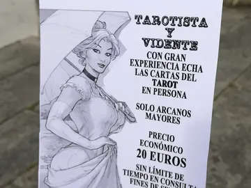 Imagen de un folleto publicitario que supuestamente repartía la jueza de Lugo Imagen de un folleto publicitario que supuestamente repartía la jueza de Lugo
