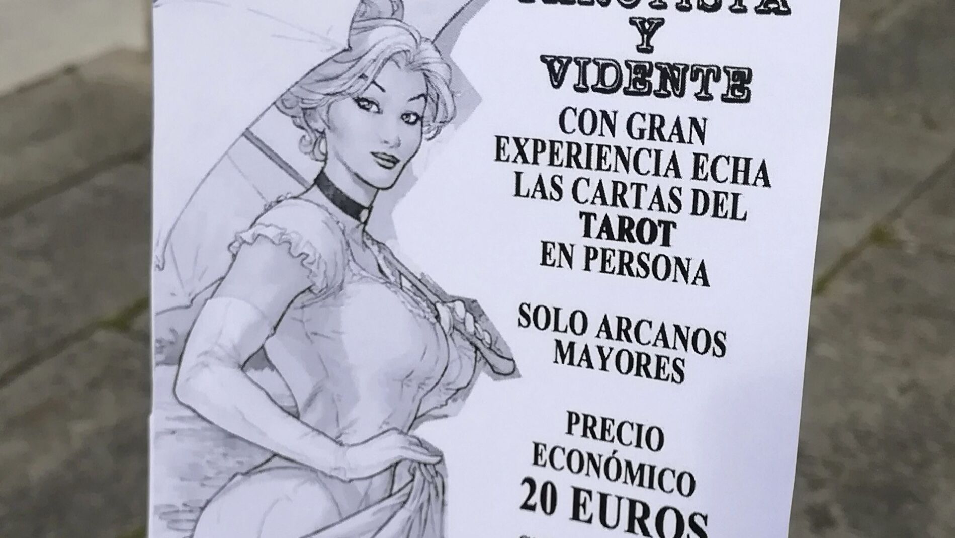 Imagen de un folleto publicitario que supuestamente repart&iacute;a la jueza de Lugo