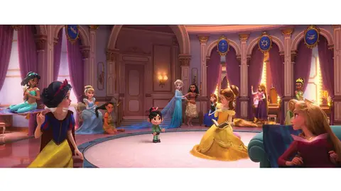 Las princesas Disney, en 'Ralph Rompe Internet' Las princesas Disney, en 'Ralph Rompe Internet'