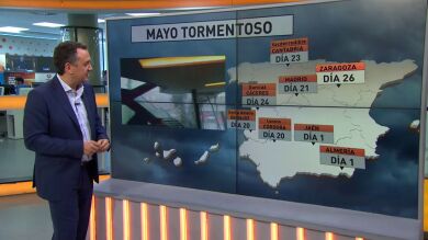 El mes de mayo termina como empezó: con tormentas