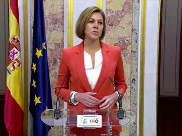 Cospedal: Rajoy no va a dimitir porque el PP no podría seguir en el Gobierno 