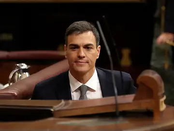 Pedro Sánchez en el Congreso Pedro Sánchez en el Congreso