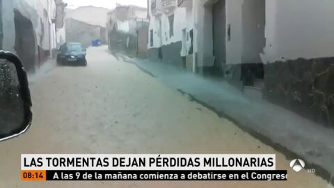 Las temperaturas suben este jueves en gran parte de la Pen&iacute;nsula y los chubascos se limitar&aacute;n a zonas del norte
