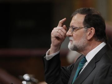 El líder del PP, Mariano Rajoy