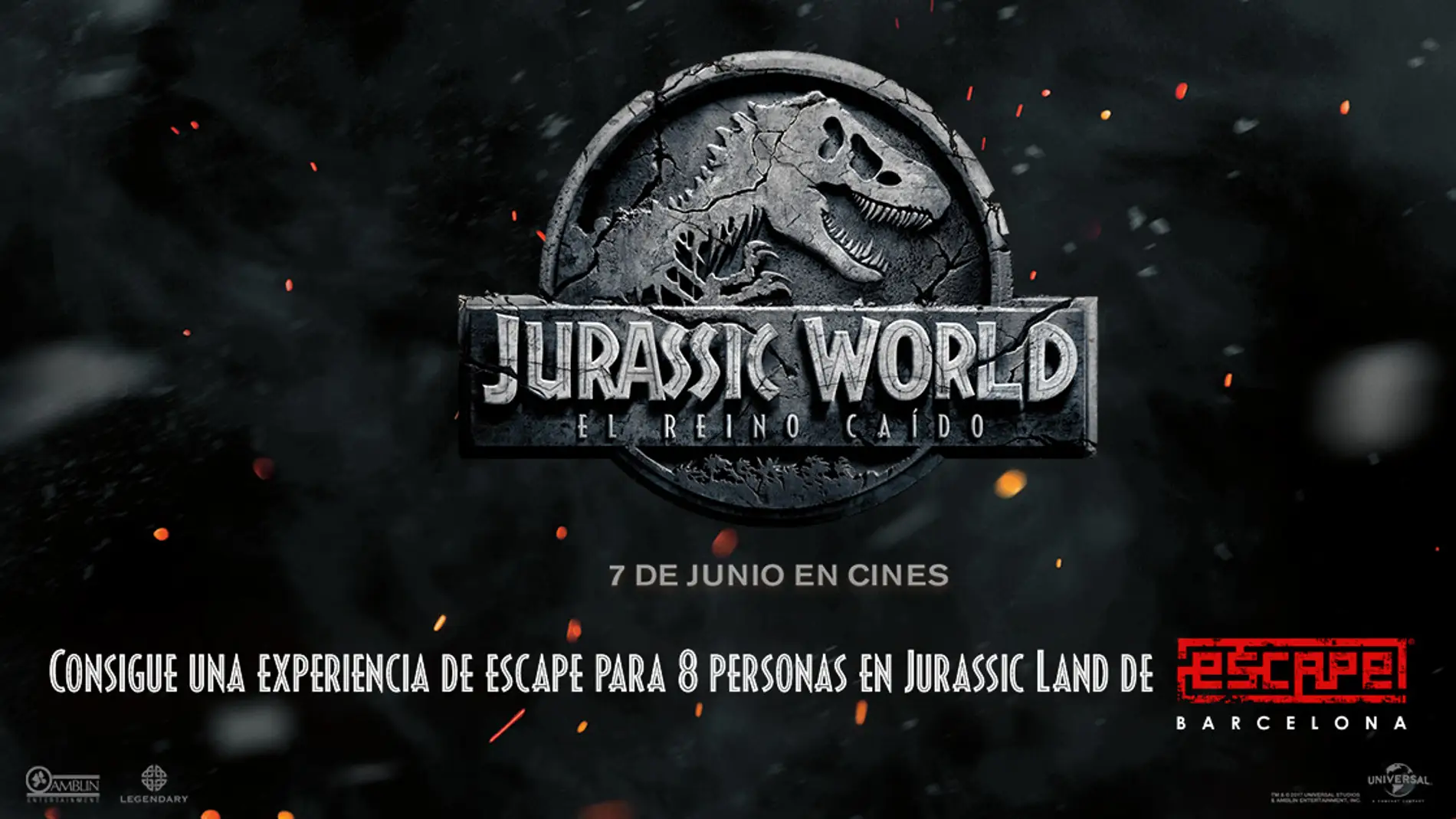 Concurso 'Jurassic World: El Reino Caído'