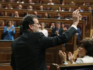 Mariano Rajoy, en el Congreso Mariano Rajoy, en el Congreso