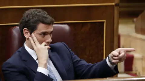 Albert Rivera, en el Congreso Albert Rivera, en el Congreso