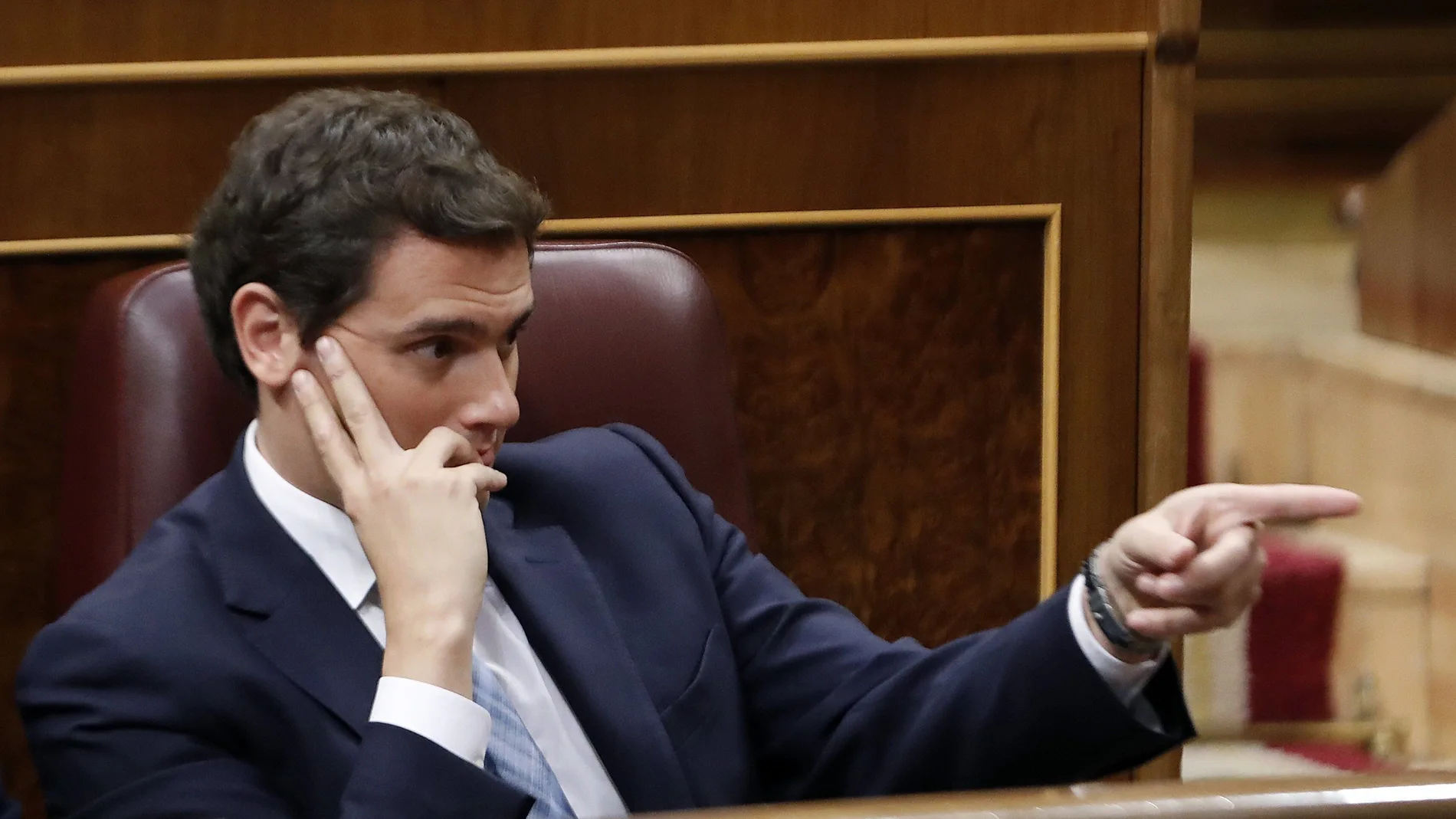 Albert Rivera, en el Congreso Albert Rivera, en el Congreso