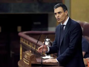 Pedro Sánchez, en el Congreso Pedro Sánchez, en el Congreso