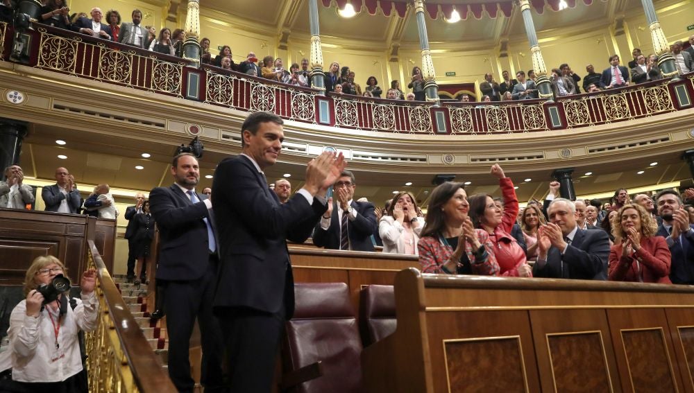 El líder socialista, Pedro Sánchez
