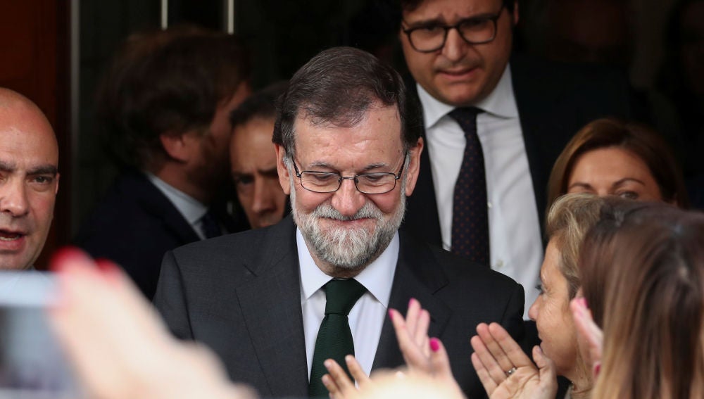 El expresidente del del PP, Mariano Rajoy