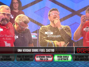 "Una verdad sobre Fidel Castro" que ha eliminado a Erundino, del equipo de 'Los Lobos' "Una verdad sobre Fidel Castro" que ha eliminado a Erundino, del equipo de 'Los Lobos'