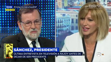 En su última entrevista en 'Espejo Público', la última en televisión, Rajoy se mostraba abierto a otra legislatura: 