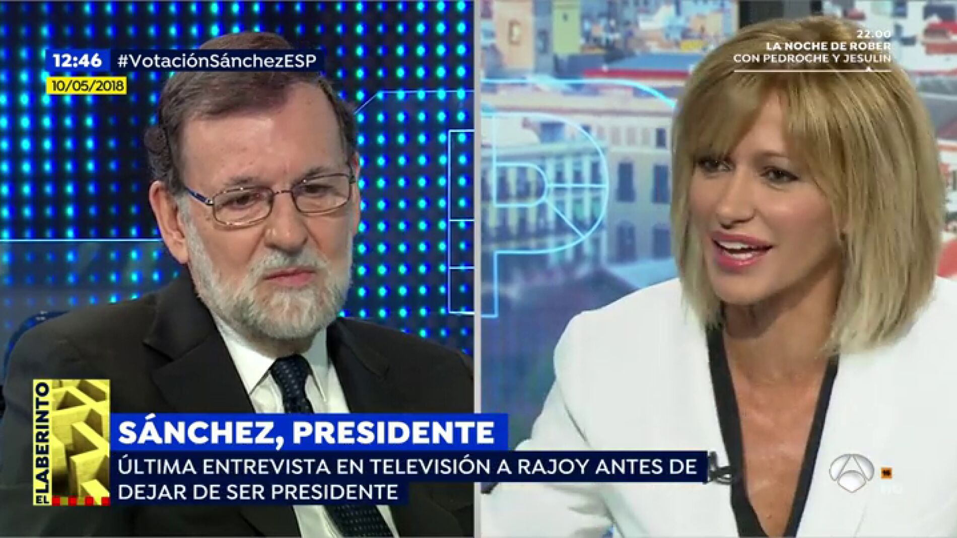 En su &uacute;ltima entrevista en 'Espejo P&uacute;blico', la &uacute;ltima en televisi&oacute;n, Rajoy se mostraba abierto a otra legislatura: "Me gusta trabajar por mi pa&iacute;s"