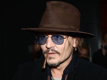 El actor Johnny Depp en una de sus últimas apariciones públicas