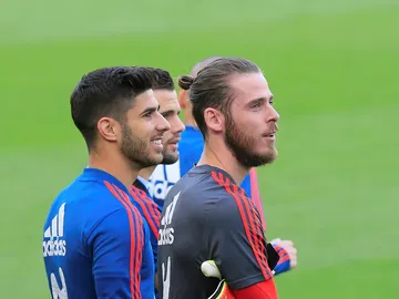 De Gea, Asensio y Nacho De Gea, Asensio y Nacho