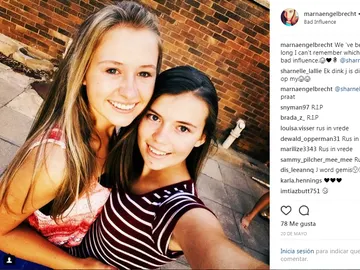 Las dos adolescentes asesinadas Las dos adolescentes asesinadas