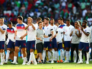 Inglaterra celebra una victoria Inglaterra celebra una victoria