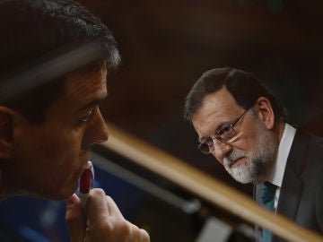 Pedro Sánchez y Mariano Rajoy