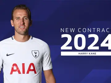 Harry Kane amplía su contrato con el Tottenham Harry Kane amplía su contrato con el Tottenham