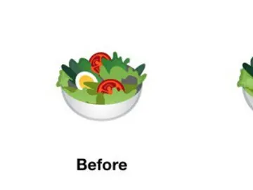 Emoji de ensalada Emoji de ensalada