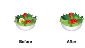 Emoji de ensalada
