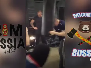 Los ultras rusos amenazan el Mundial: así son sus extremos entrenamientos Los ultras rusos amenazan el Mundial: así son sus extremos entrenamientos