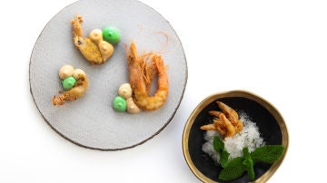 El plato dedicado a Andalucía de Cebo.