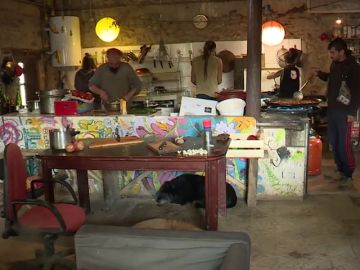 Los okupas de pueblo abandonado de Fraguas en Guadalajara han sido condenados a año y medio de prisión