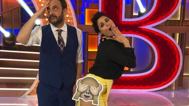 Rosa López confiesa el incidente con su vestido antes de entrar a 'La noche de Rober'