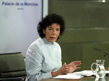 La portavoz del Ejecutivo, Isabel Celaá La portavoz del Ejecutivo, Isabel Celaá