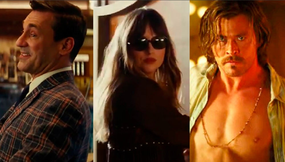 Movie With Chris Hemsworth And Dakota Johnson Primer tráiler de 'Bad Times at the El Royale': Terror con Chris